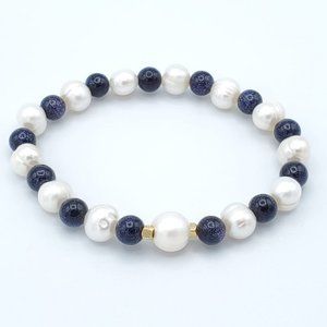 Genuine Pearl beaded bracelet